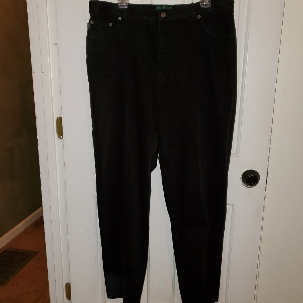 💚 Ralph Lauren black jeans